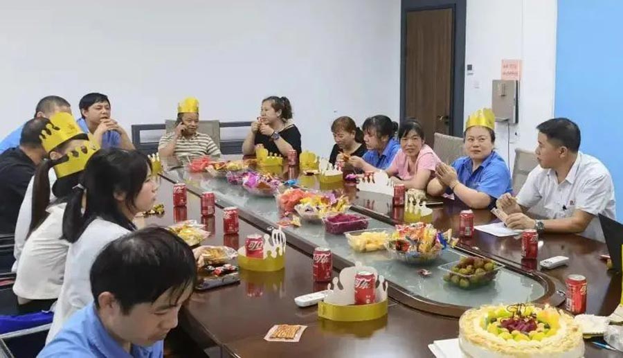 金太阳（湖南）门窗有限公司2022年第二季度员工集体生日会