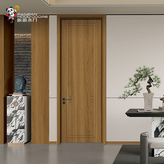 盼盼轻奢免漆门PA1-33|盼盼木门