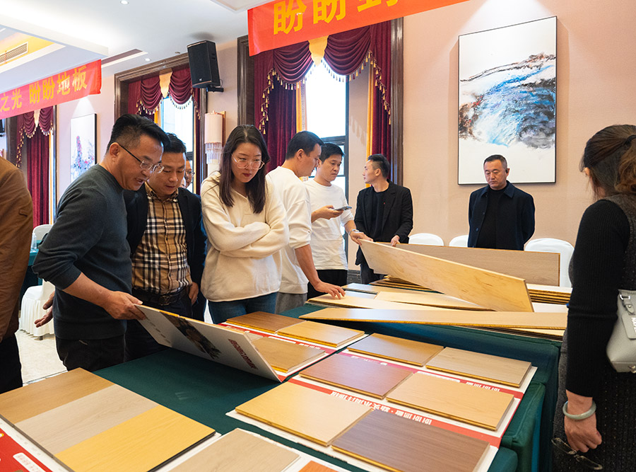 盼盼地板新品发布会 盼盼地板新品发布会