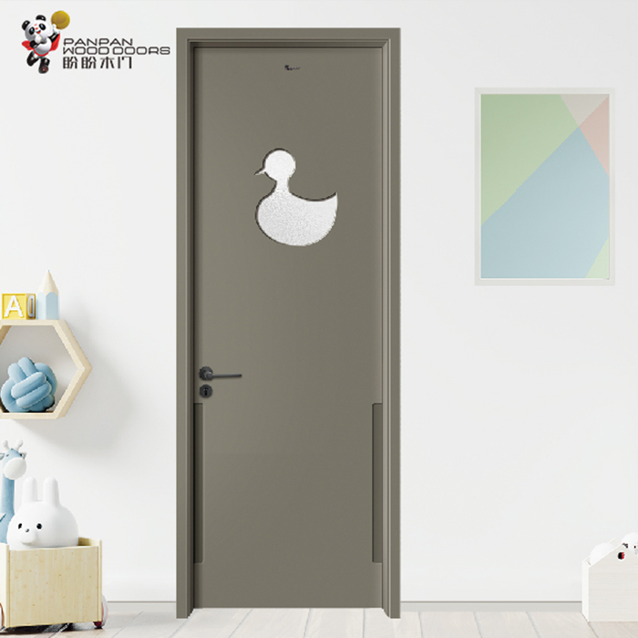 盼盼轻奢油漆门PA6-4|盼盼木门 盼盼轻奢油漆门PA6-4|盼盼木门