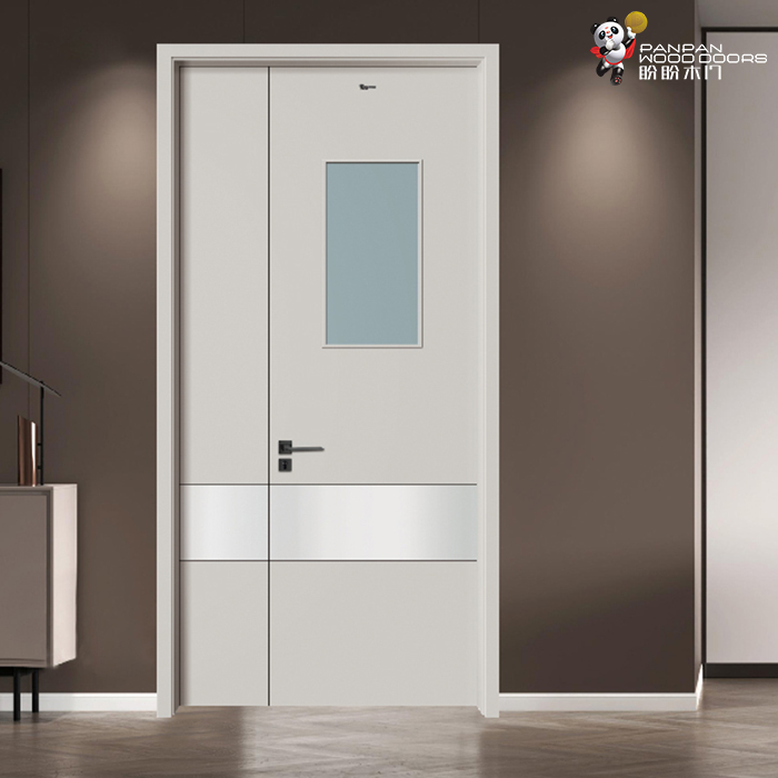 盼盼轻奢油漆门PA6-5|盼盼木门 盼盼轻奢油漆门PA6-5|盼盼木门