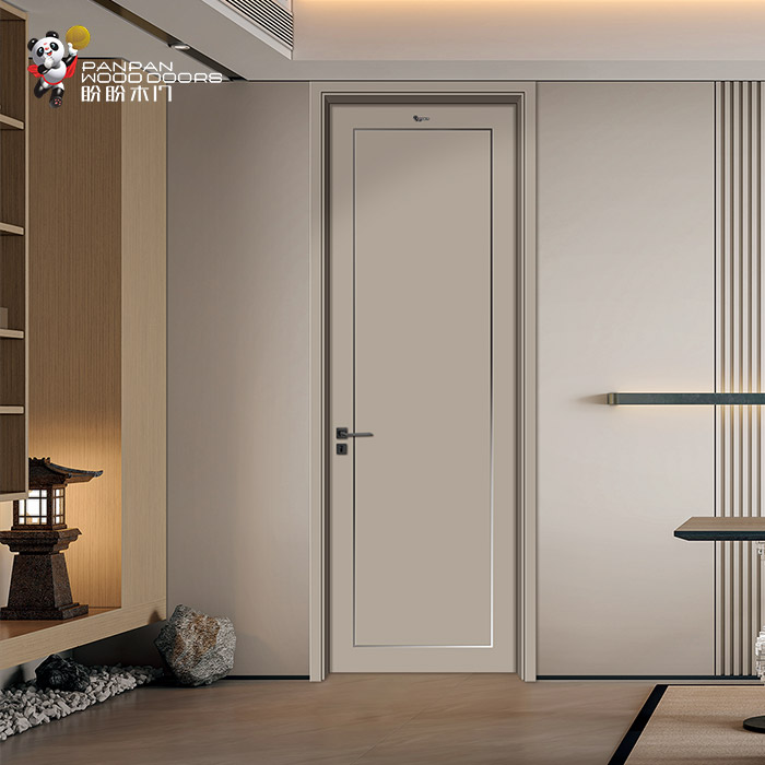 盼盼轻奢免漆门PA4-2|盼盼木门 盼盼轻奢免漆门PA4-2|盼盼木门