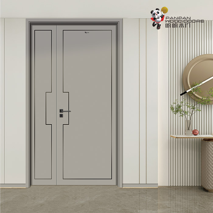 盼盼轻奢免漆门PA4-3|盼盼木门 盼盼轻奢免漆门PA4-3|盼盼木门